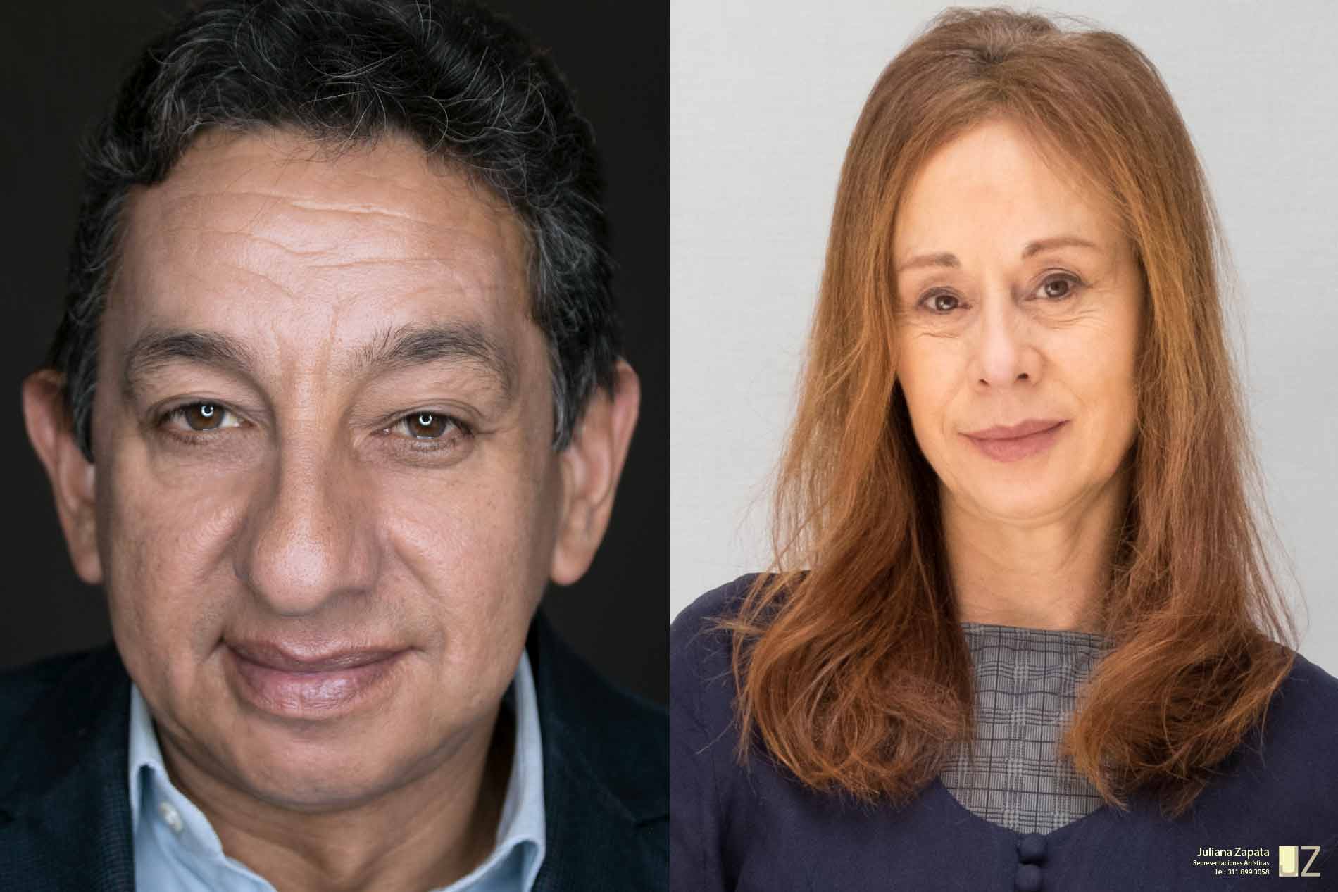 Juliana Zapata Representaciones Artísticas - Orlando Diago - Cecilia Latorre