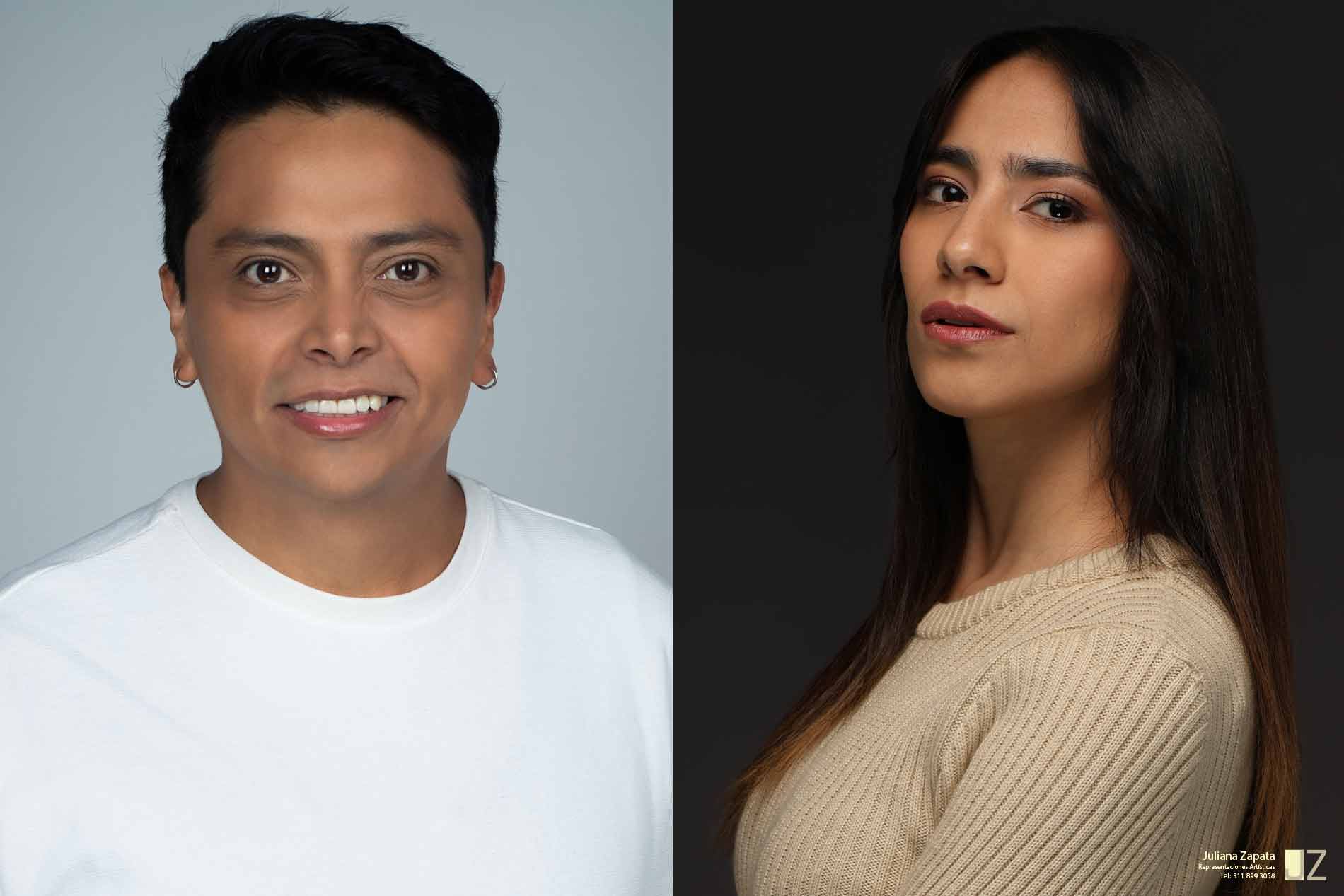 Juliana Zapata Representaciones Artísticas - Diego Sarmiento - Camila Guzman